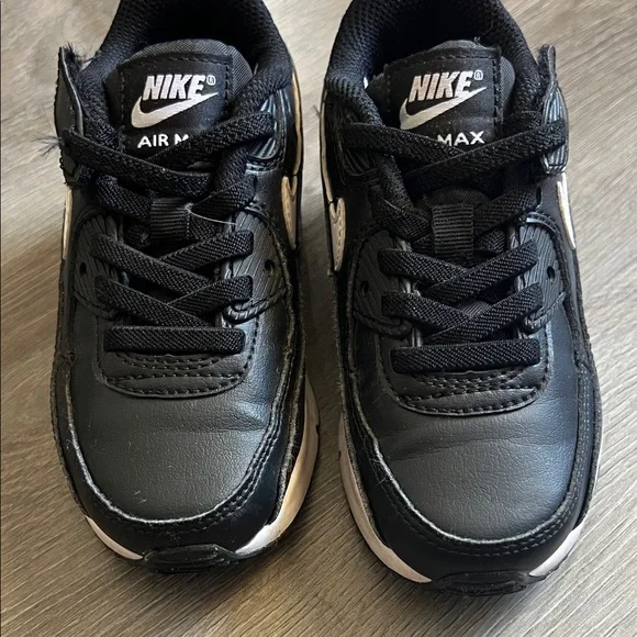 Nike Kids Black and White Air Max Sneakers - Picture 3 of 7